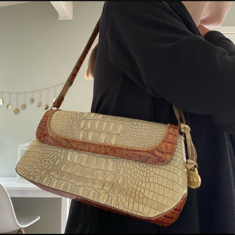 Brahmin Tri Color Shoulder Bag